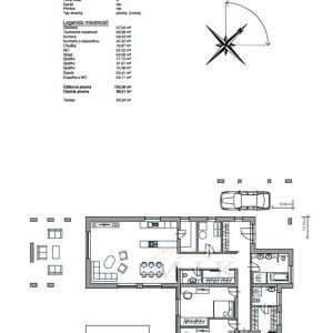 Bungalov 03 - technický výkres 1