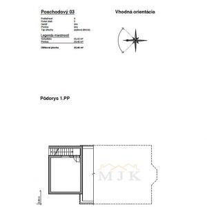 Poschodový bungalov 03 - technický výkres 03
