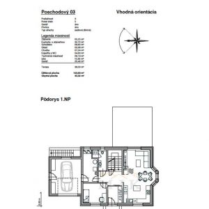 Poschodový bungalov 03 - technický výkres 06
