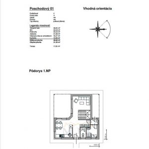 Poschodový bungalov 01 - technický výkres 02