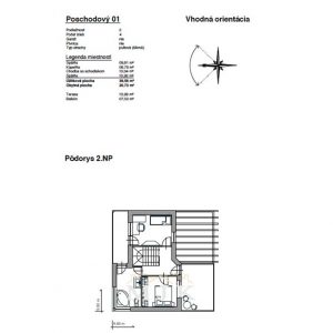 Poschodový bungalov 01 - technický výkres 03