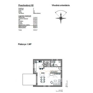 Poschodový bungalov 02 - technický výkres 02